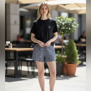 Madewell Medium Shorts Viscose Floral